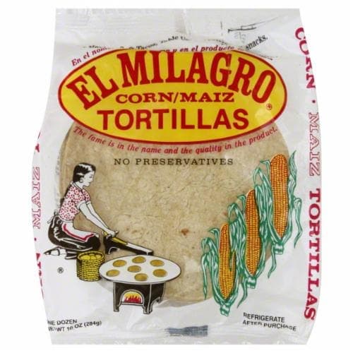 Is it Yeast Free? El Milagro Yellow Corn Tortillas
