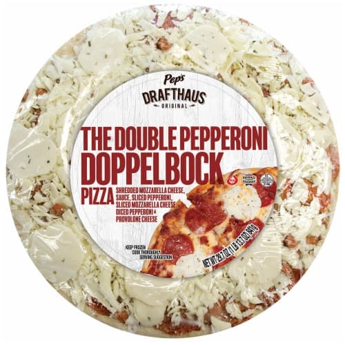 Pep'S Pizza Double Pepperoni Doppelbock Drafthaus Original Pizza