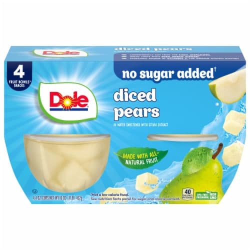 Is it High Fructose Corn Syrup Free? Dole Nsa Pears In Water
