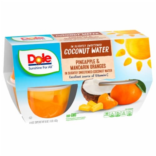 Dole Fruit Bowls Pineapple & Mandarin Oranges
