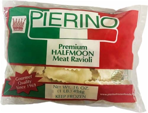 Pierinos Meat Ravioli Halfmoon