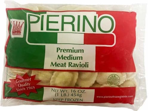 Pierinos Meat Ravioli Medium