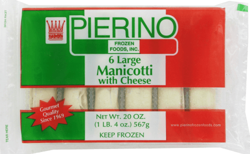 Pierino Manicotti With Cheese