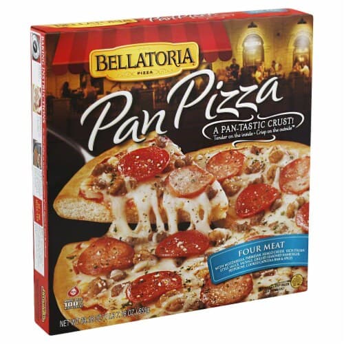 Bellatoria Four Meat Pan Pizza