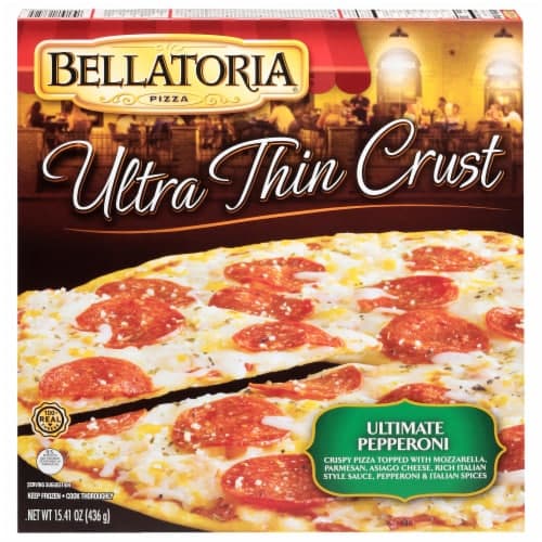 Bellatoria Pizza Ultra Thin Crust Ultimate Pepperoni