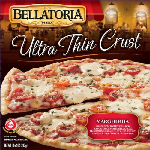 Bellatoria Ultra Thin Crust Margherita Pizza