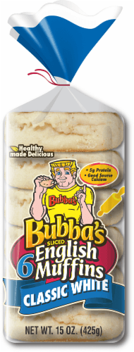 Bubba'S White English Muffins