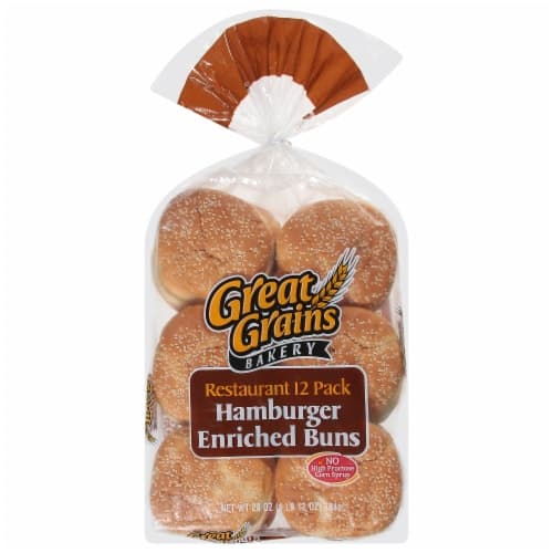Great Grains Buns Hamburger Sesame