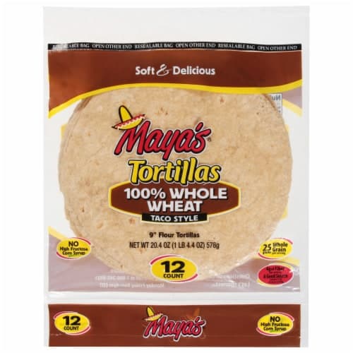 Maya'S Whole Wheat Taco Style Tortillas