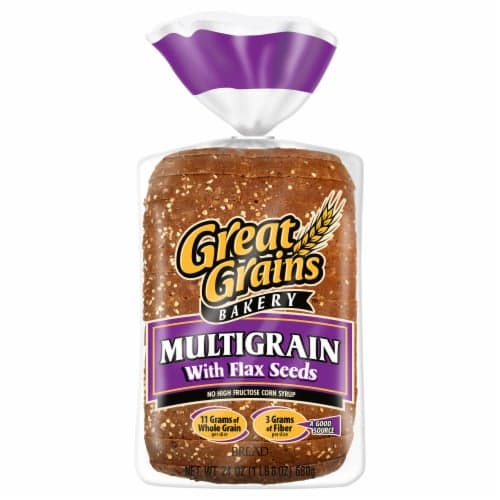 Great Grains Multigrain Flax Seeds & Omega-3 Bread