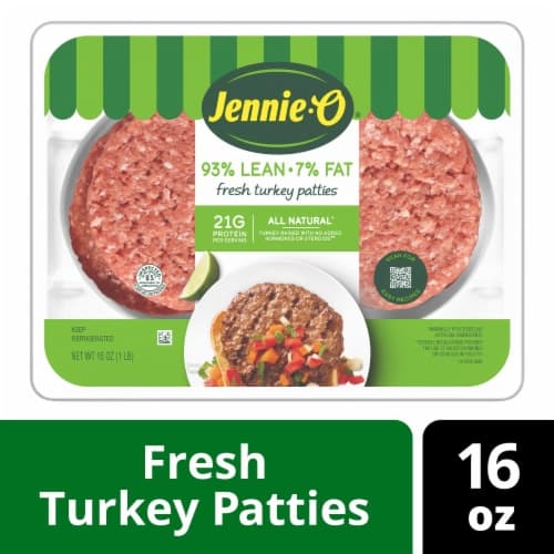 Jennie-O 93% Lean Ground Turkey Patties Fresh