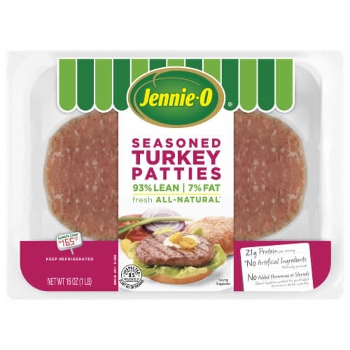 Jennie-O 93% Lean Seasoned Turkey Patties