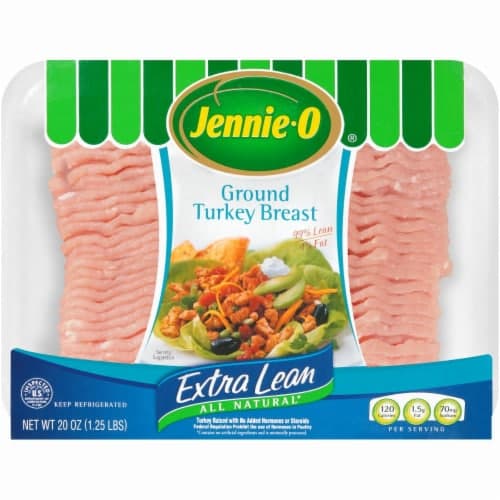 Jennie O Ground Turkey, Breast, Extra Lean