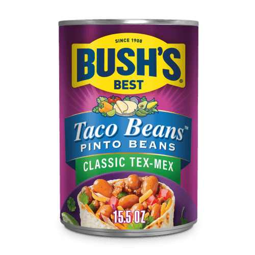 Bush'S Best Taco Beans Classic Tex Mex Pinto Beans