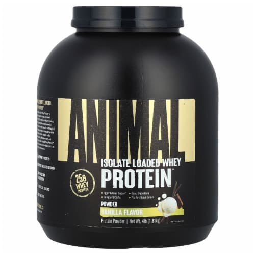 Animal Whey Protein Powder Vanilla - (1.81 Kg