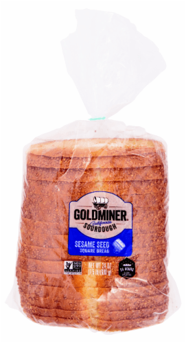 Goldminer California Sourdough Sesame Seed Square Bread