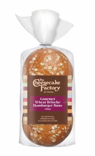 The Cheesecake Factory Gourmet Wheat Brioche Hamburger Buns