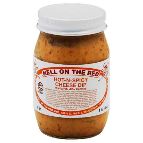 Hell On The Red Hot N Spicy Cheese Dip