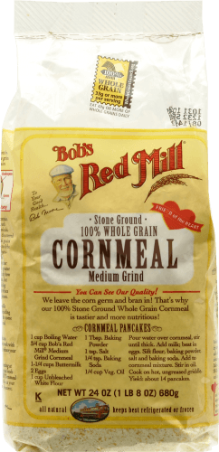 Bob'S Red Mill Stone Ground 100% Whole Grain Cornmeal Medium Grind
