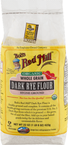 Bobs Red Mill Organic Rye Flour, Dark