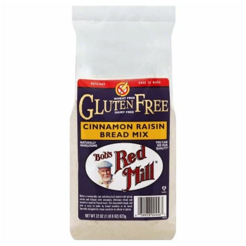 Bobs Red Mill Gluten Free Bread Mix, Cinnamon Raisin