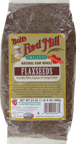 Bob'S Red Mill Organic Flaxseed Raw Whole