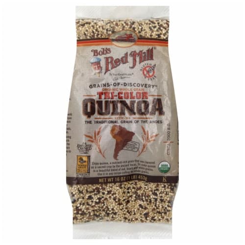Bobs Red Mill Grains Of Discovery Quinoa, Tri-Color, Organic Whole Grain
