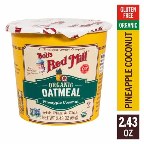 Bob'S Red Mill Organic Pineapple Coconut Oatmeal