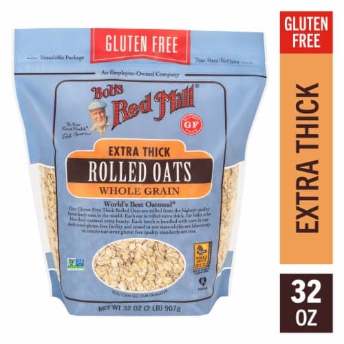 Bobs Red Mill Rolled Oats Gluten Free Extra Thick