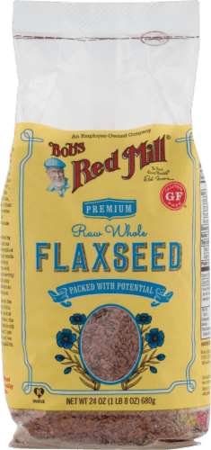 Bobs Red Mill Flaxseed, Natural Raw Whole