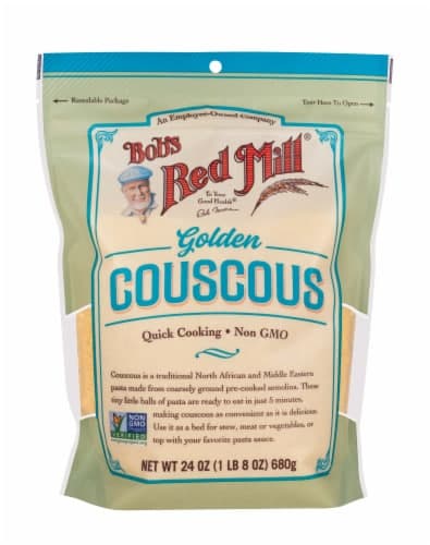 Bobs Red Mill Couscous Golden Quick Cooking Non Gmo