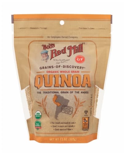 Bobs Red Mill Grains Of Discovery Organic Quinoa White Whole Grain Gluten Free