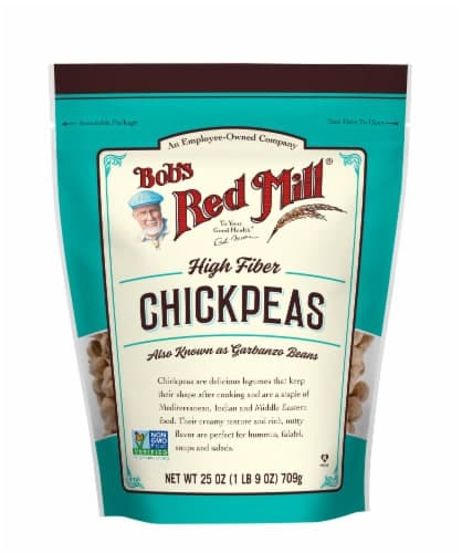 Bobs Red Mill Chickpeas High Fiber