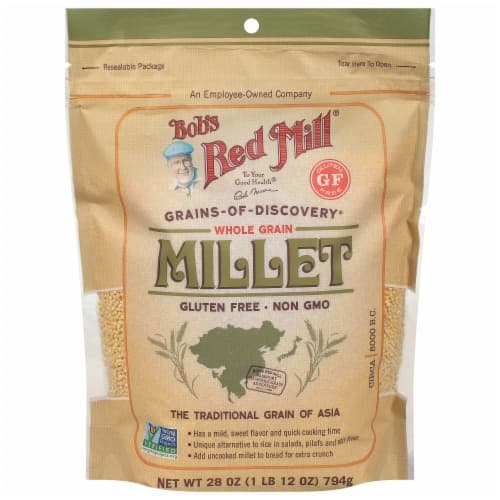 Bobs Red Mill Grains Of Discovery Millet Whole Grain Gluten Free Non Gmo