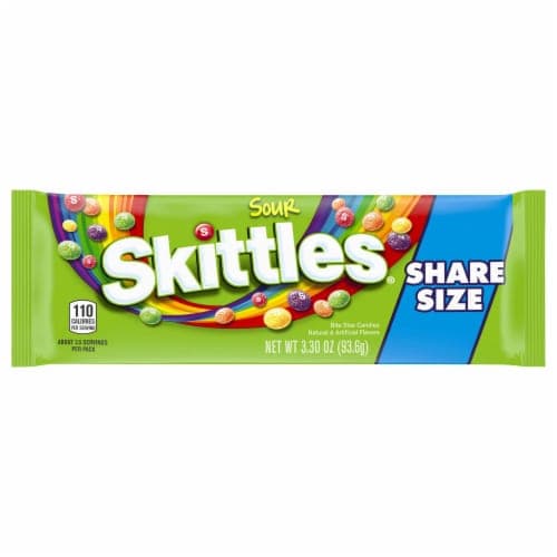 Skittles Sour Candy Share Size