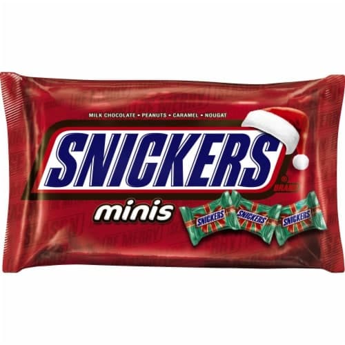 Snickers, Holiday Minis Size Chocolate Christmas Candy Bars