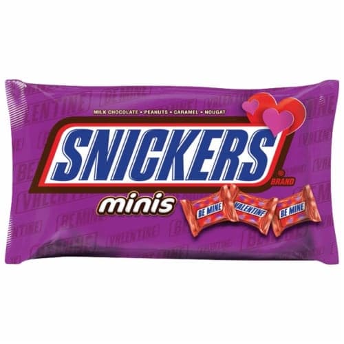 Snickers Valentine'S Minis Size Chocolate Candy Bars 11.5-Ounce Bag