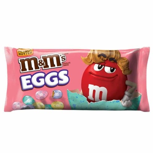 M & M Chocolate Candies, Eggs, Peanut Butter
