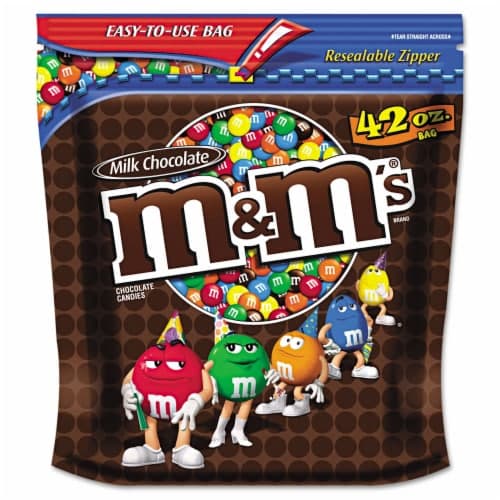 M & M Chocolate Candies, Milk Chocolate, Party Size