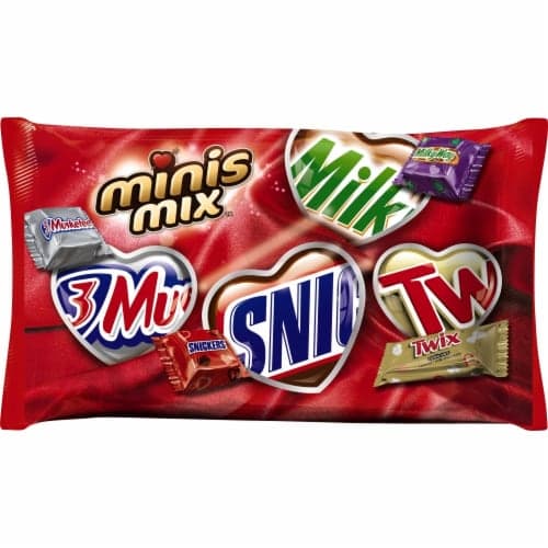 Mars Chocolate Valentine'S Minis Size Candy Variety Mix 10.5-Ounce Bag