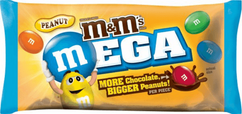 M & M, Mega - Chocolate Candies, Peanut