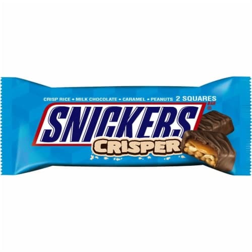 Snickers Crisper Singles Size Candy Bar