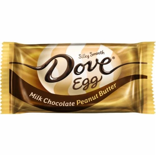 Dove, Easter Egg Milk Chocolate Peanut Butter Candy Bag