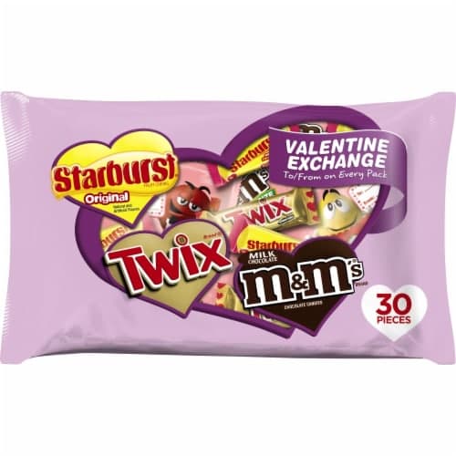 Mars Candies, Assorted, Valentine Exchange