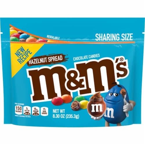 M & M Chocolate Candies, Hazelnut Spread, Sharing Size