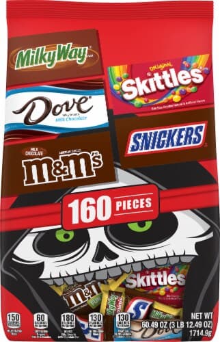 Mars Mixed Chocolate Halloween Pouch Bag