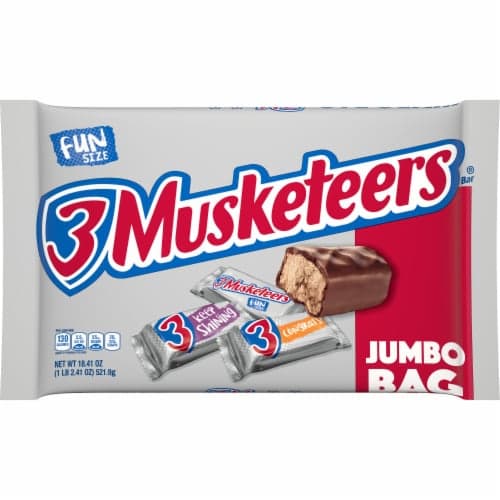 3 Musketeers Milk Chocolate Fun Size Candy Bars