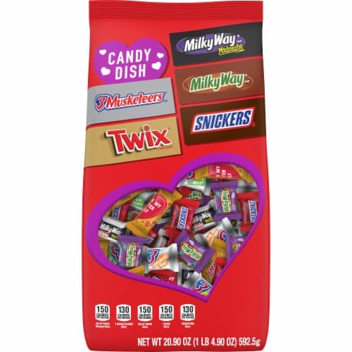 Snickers, Twix, 3 Musketeers, & Milky Way Assorted Chocolate Candy