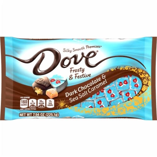 Dove Promises Christmas Dark Chocolate & Sea Salt Caramel Candy