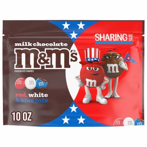 M&M'S Milk Chocolate Red, White & Blue Candy